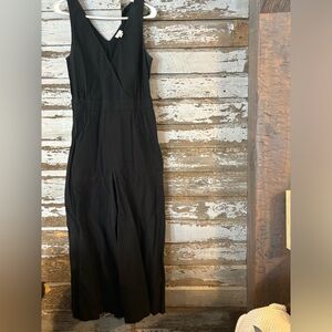 a new day Black Sleeveless Jumpsuit